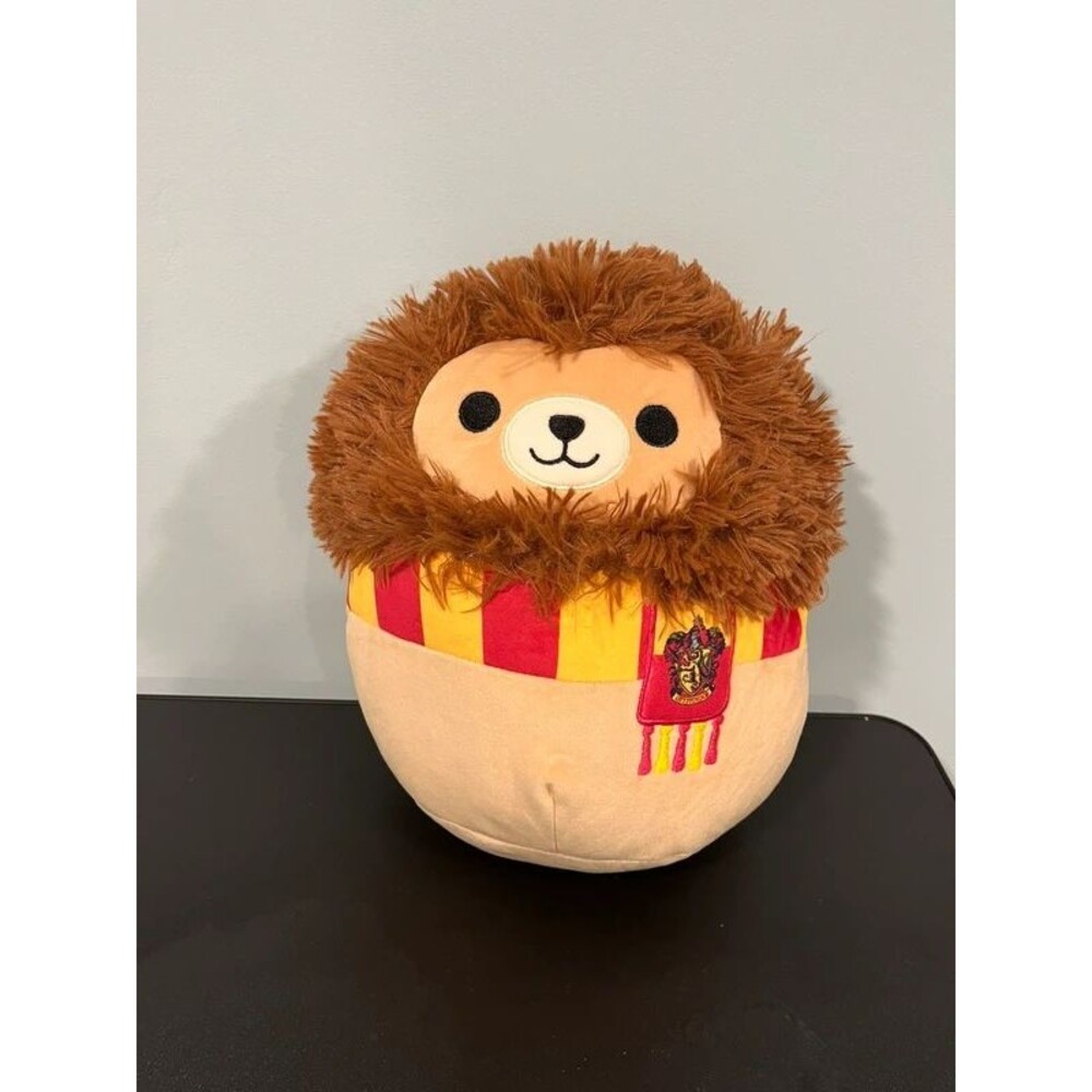 Harry Potter Gryffindor Lion Squishmallow Plush Toy 10 Inch Collectible Soft
